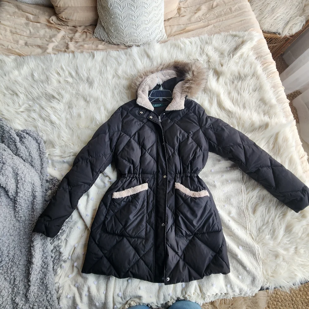 Ralph Lauren Down Parka Coat - Picture 10 of 16